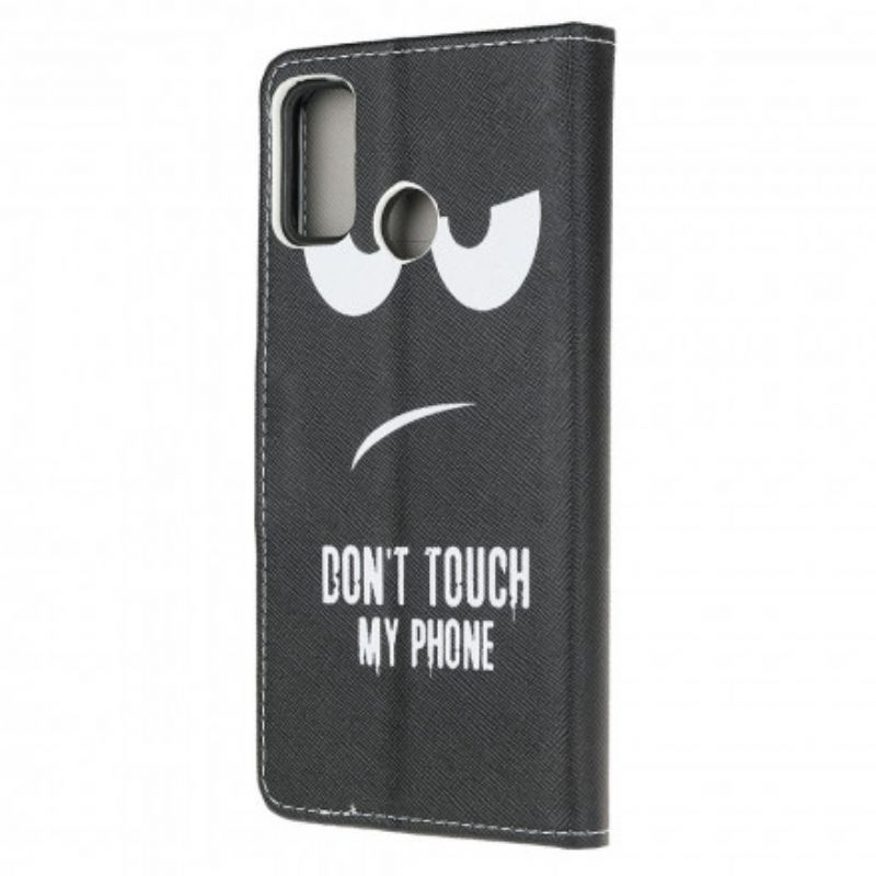 Housse Moto G30 / G10 Don't Touch My Phone