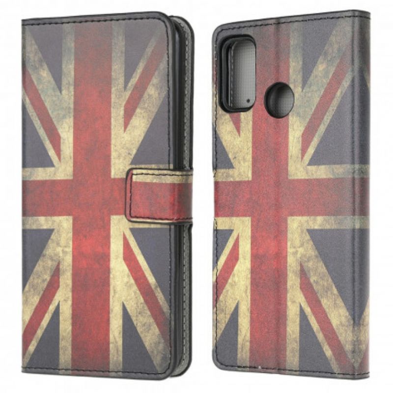 Housse Moto G30 / G10 Drapeau Angleterre