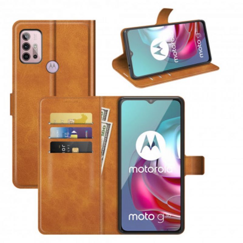 Housse Moto G30 / G10 Fermoir Magnétique