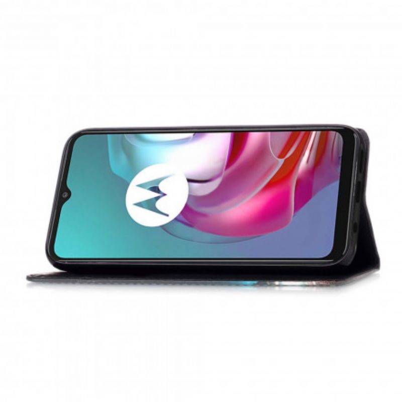 Housse Moto G30 / G10 Tigre De Nuit