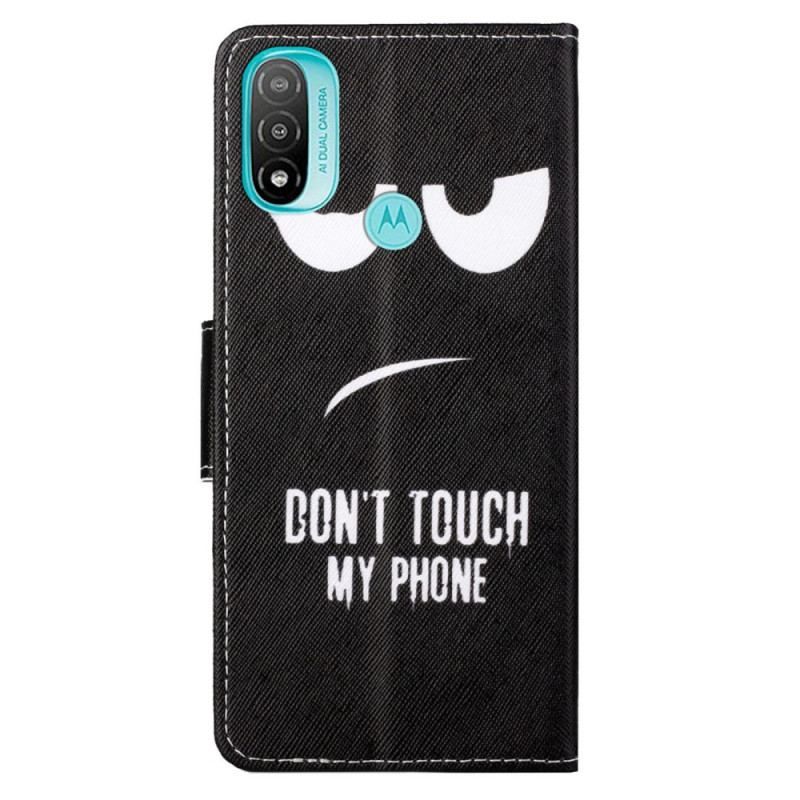 Housse Moto G71 5G Don't Touch My Phone