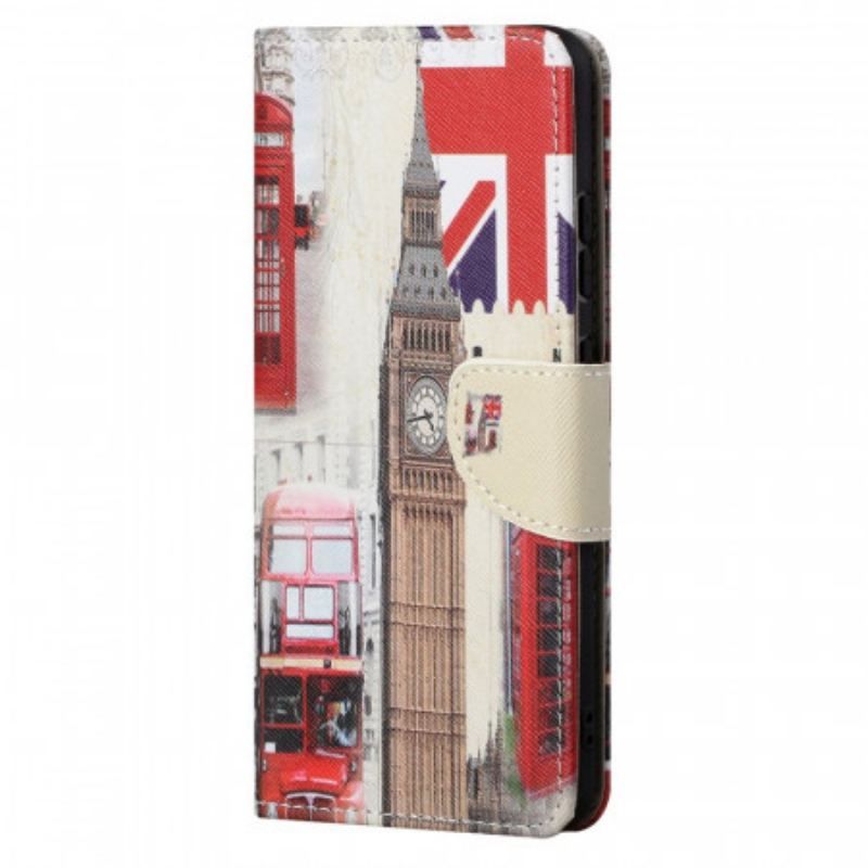 Housse Moto G71 5G London Life