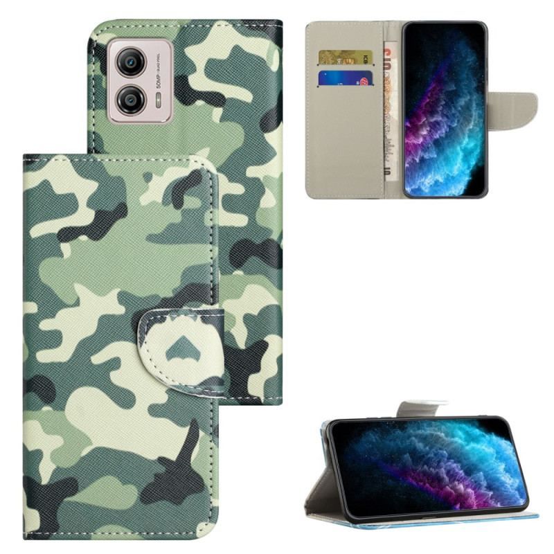 Housse Moto G73 5G Camouflage