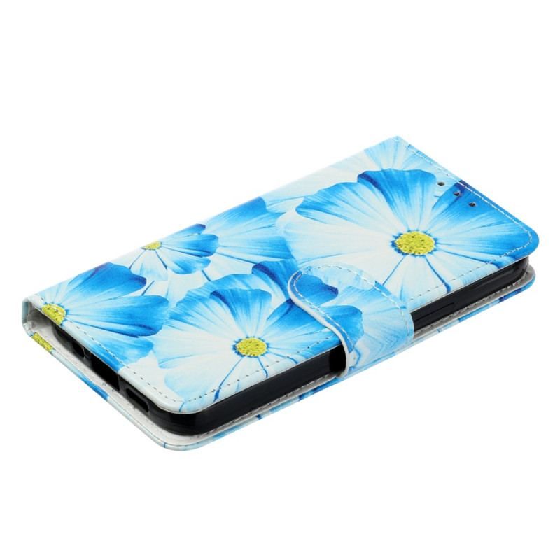 Housse Moto G73 5G Fleurs Intenses