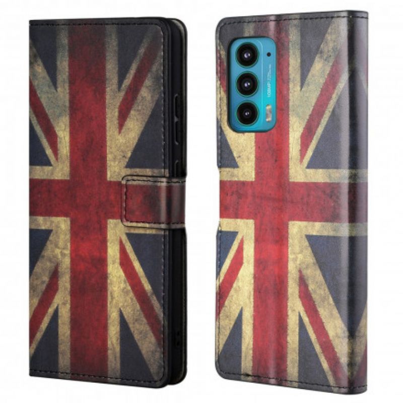 Housse Motorola Edge 20 Drapeau Angleterre