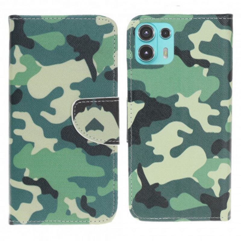 Housse Motorola Edge 20 Lite Camouflage Militaire