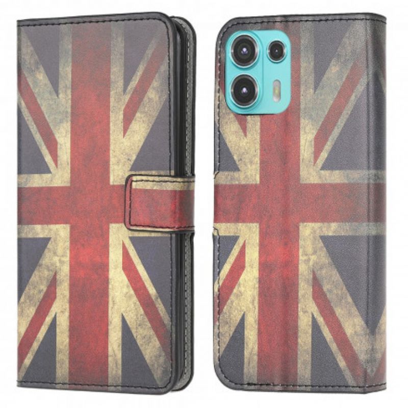 Housse Motorola Edge 20 Lite Drapeau Angleterre