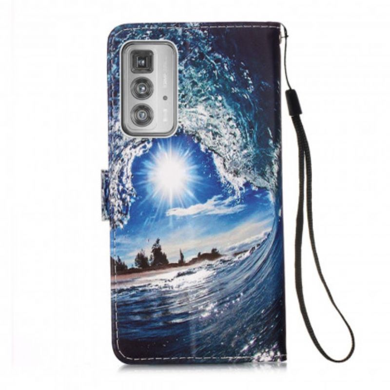 Housse Motorola Edge 20 Pro Kiffe La Vague