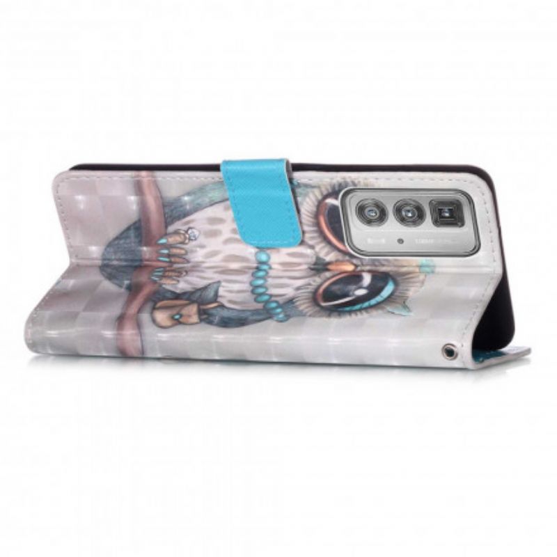 Housse Motorola Edge 20 Pro Miss Hibou