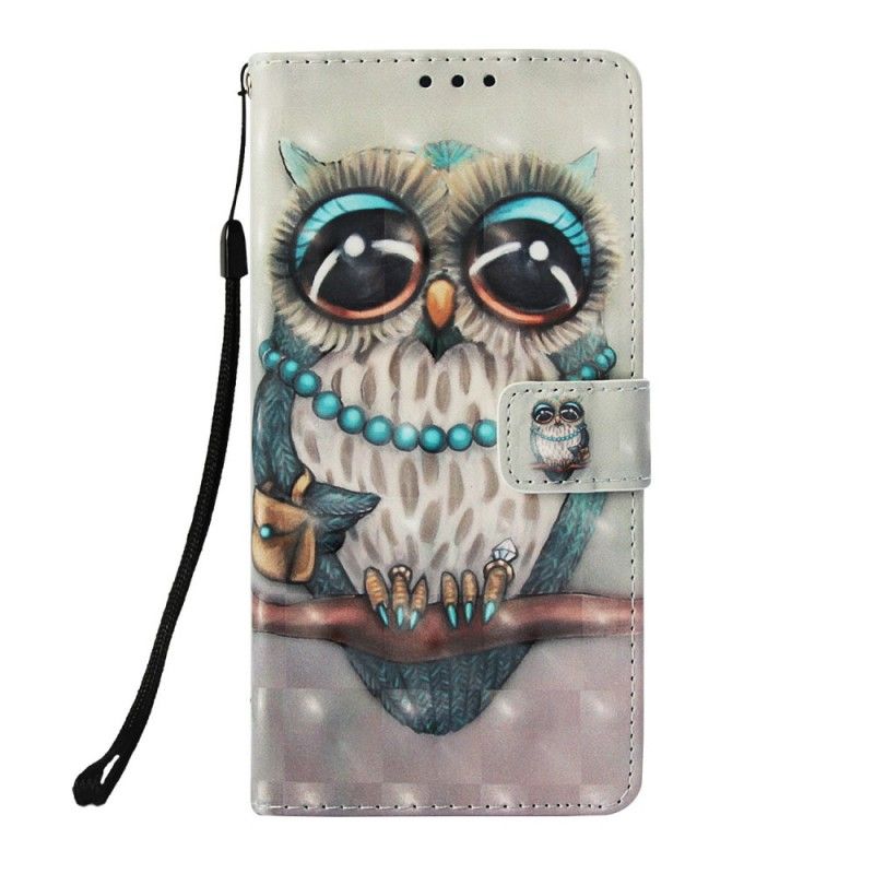 Étui Housse Nokia 7.1 Miss Hibou