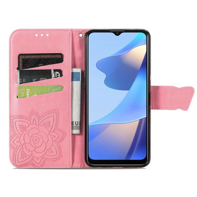 Housse Oppo A16 / A16s Demi Papillons