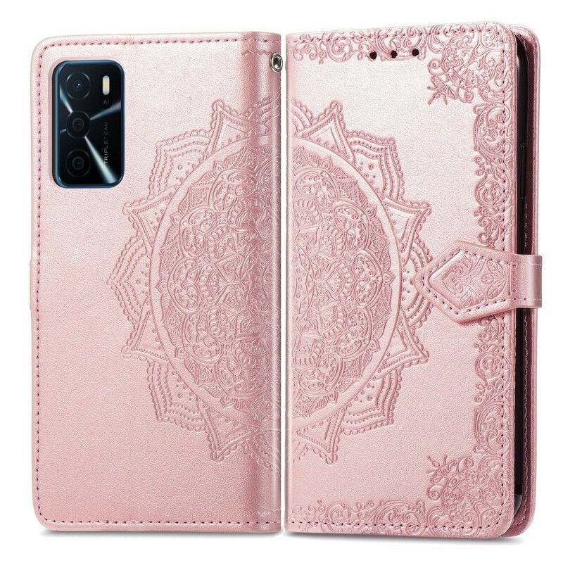 Housse Oppo A16 / A16s Mandala Moyen Age