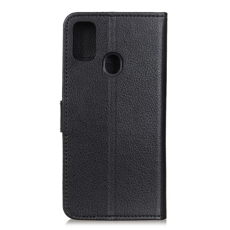 Housse Oppo A53 / A53s Simili Cuir Litchi