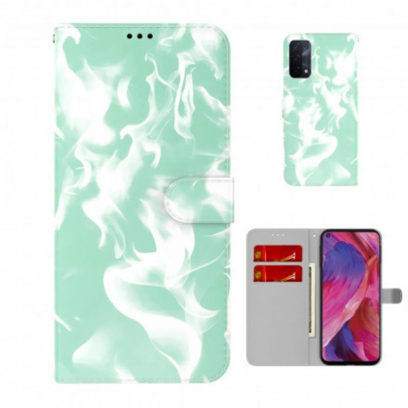 Housse Oppo A54 5G / A74 5G Motif Abstrait