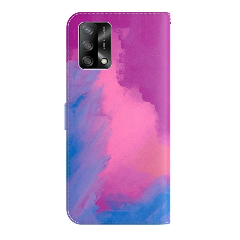 Housse Oppo A74 4G Aquarelle