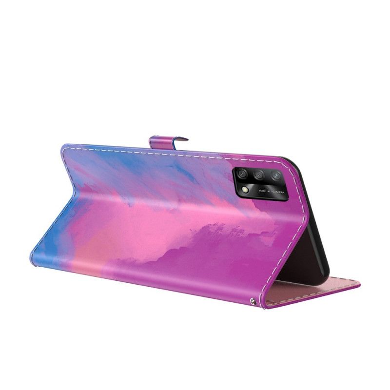 Housse Oppo A74 4G Aquarelle