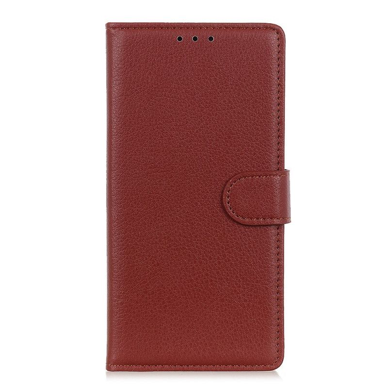 Housse Oppo A74 4G Traditionnellement Litchi