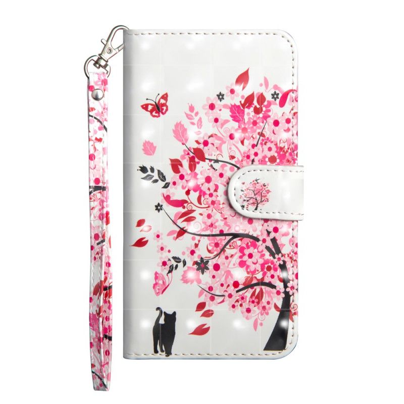 Housse Oppo A9 2020 / A5 2020 Arbre Rose