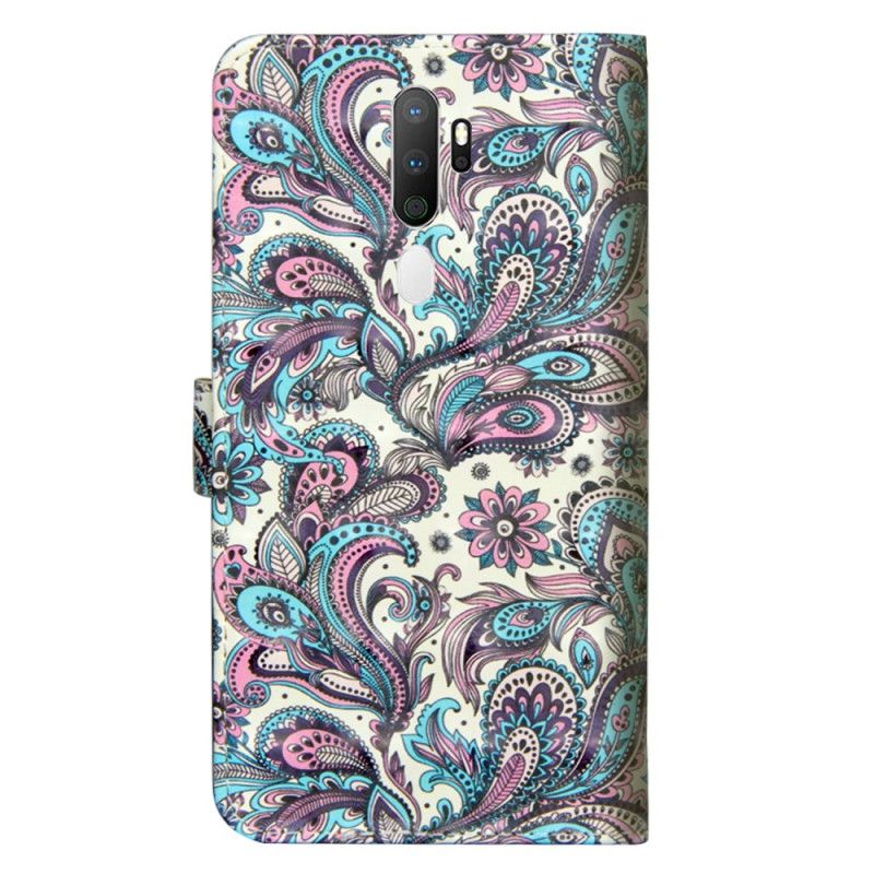 Housse Oppo A9 2020 / A5 2020 Fleurs Motifs