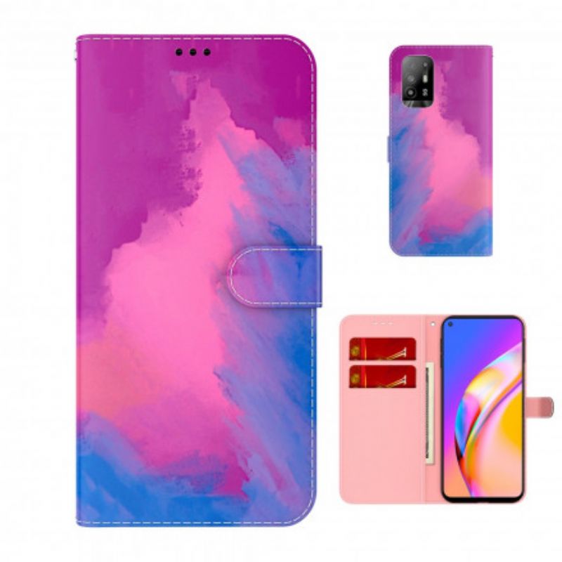 Housse Oppo A94 5G Aquarelle