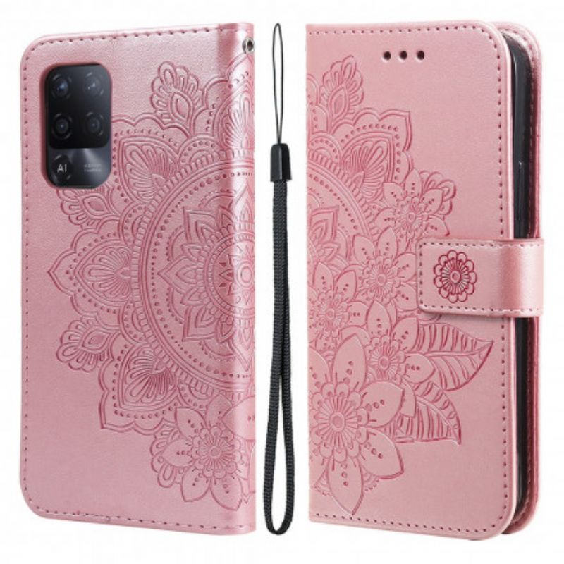 Housse Oppo A94 5G Mandala En Fleurs