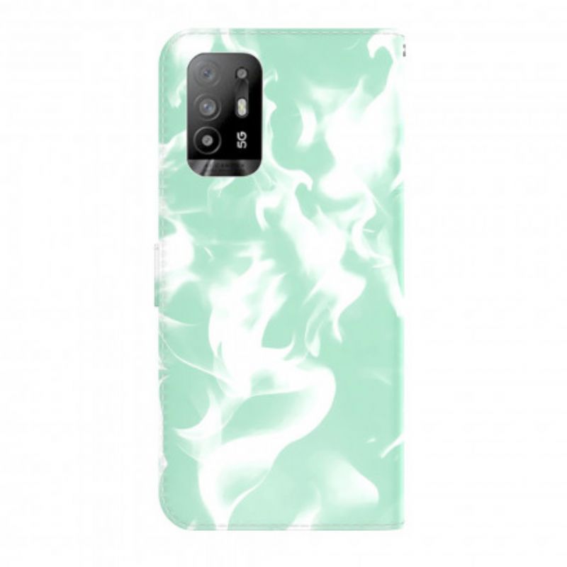 Housse Oppo A94 5G Motif Abstrait