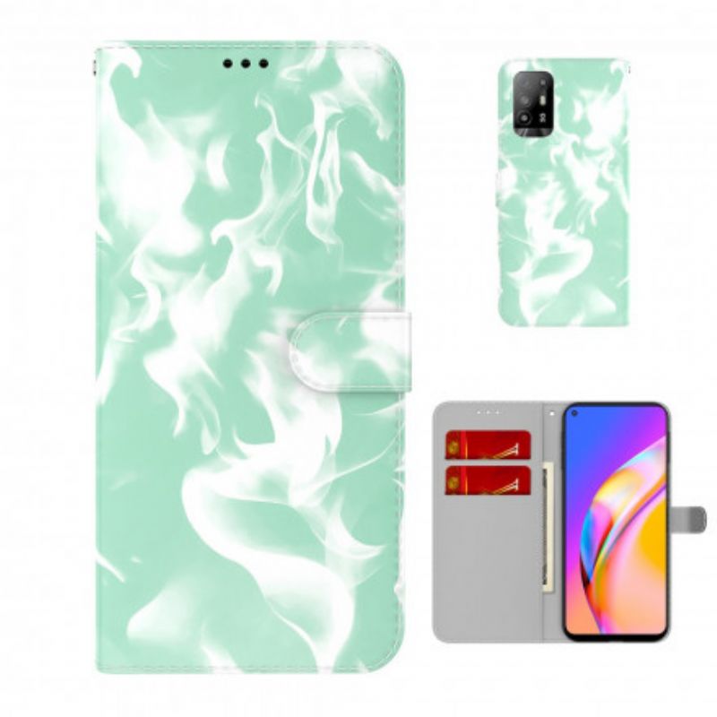 Housse Oppo A94 5G Motif Abstrait