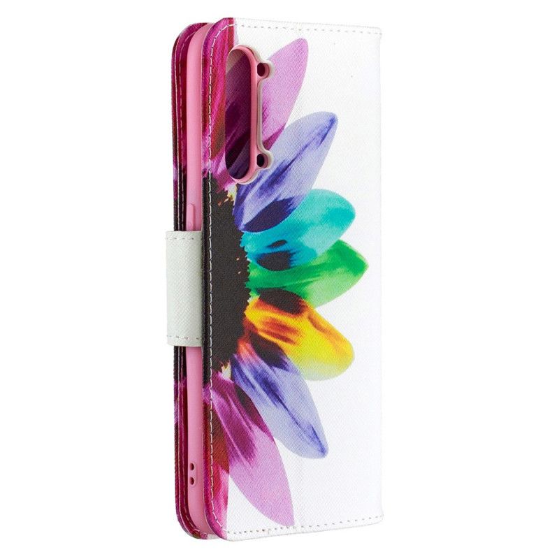 Housse Oppo Find X2 Lite Fleur Aquarelle