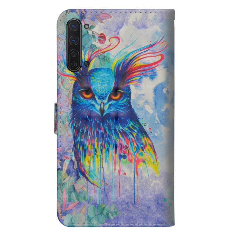 Étui Housse Oppo Find X2 Lite Oiseau Aquarelle