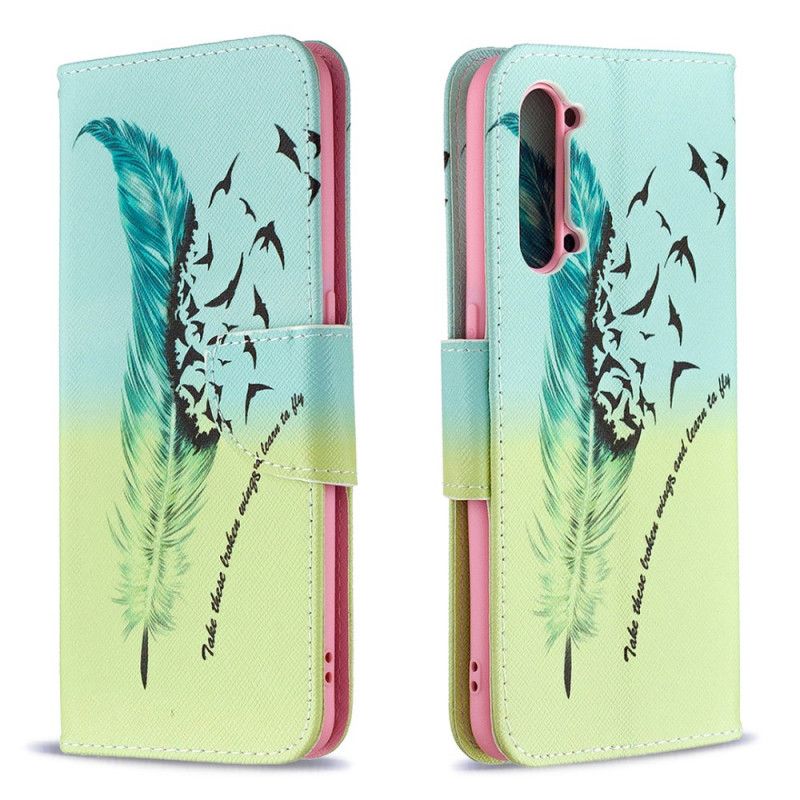 Housse Oppo Find X2 Lite Plume Learn To Fly