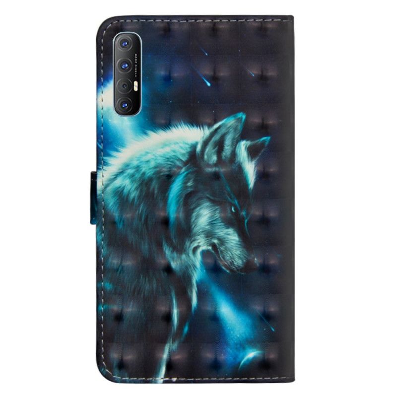 Housse Oppo Find X2 Neo Loup Majestueux