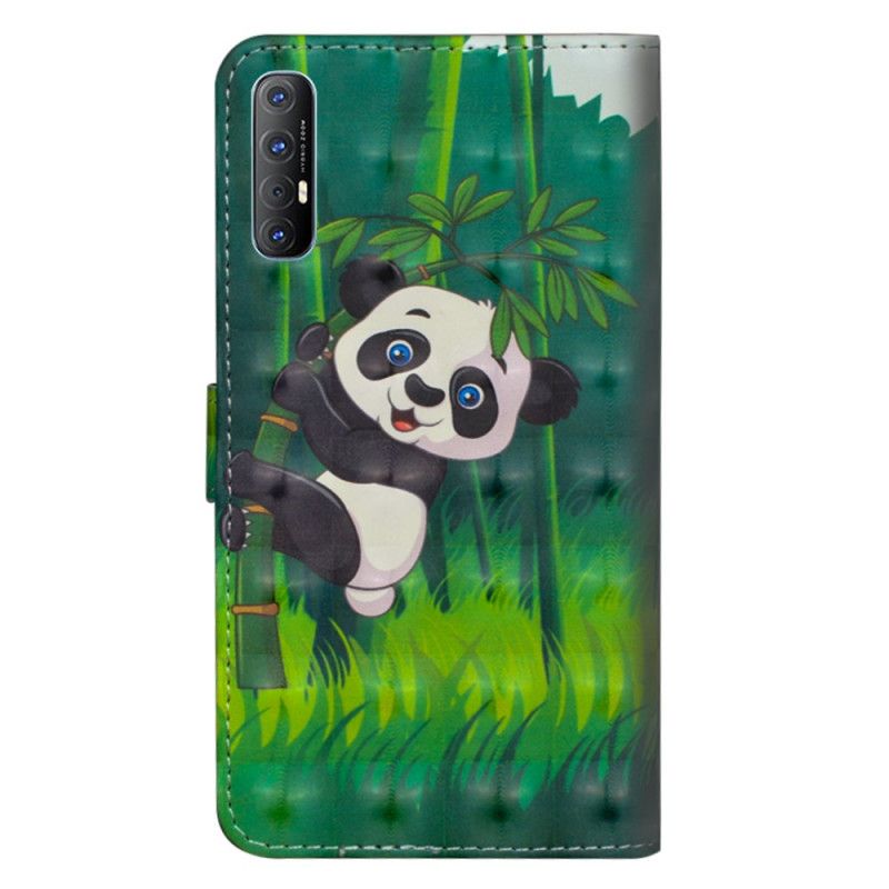 Housse Oppo Find X2 Neo Panda Et Bambou