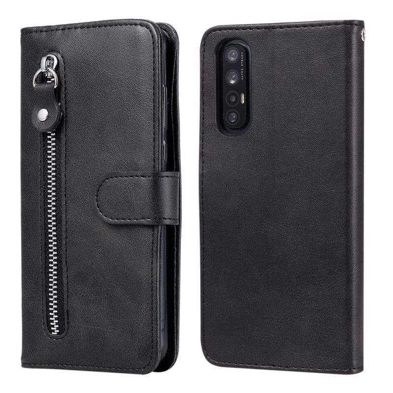 Housse Oppo Find X2 Neo Vintage Porte-monnaie