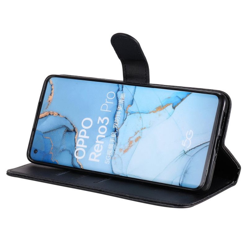 Housse Oppo Find X2 Neo Vintage Porte-monnaie