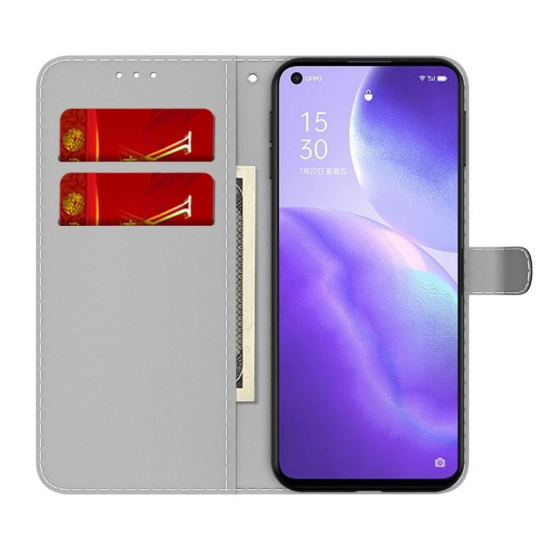 Housse Oppo Find X3 Lite Aquarelle