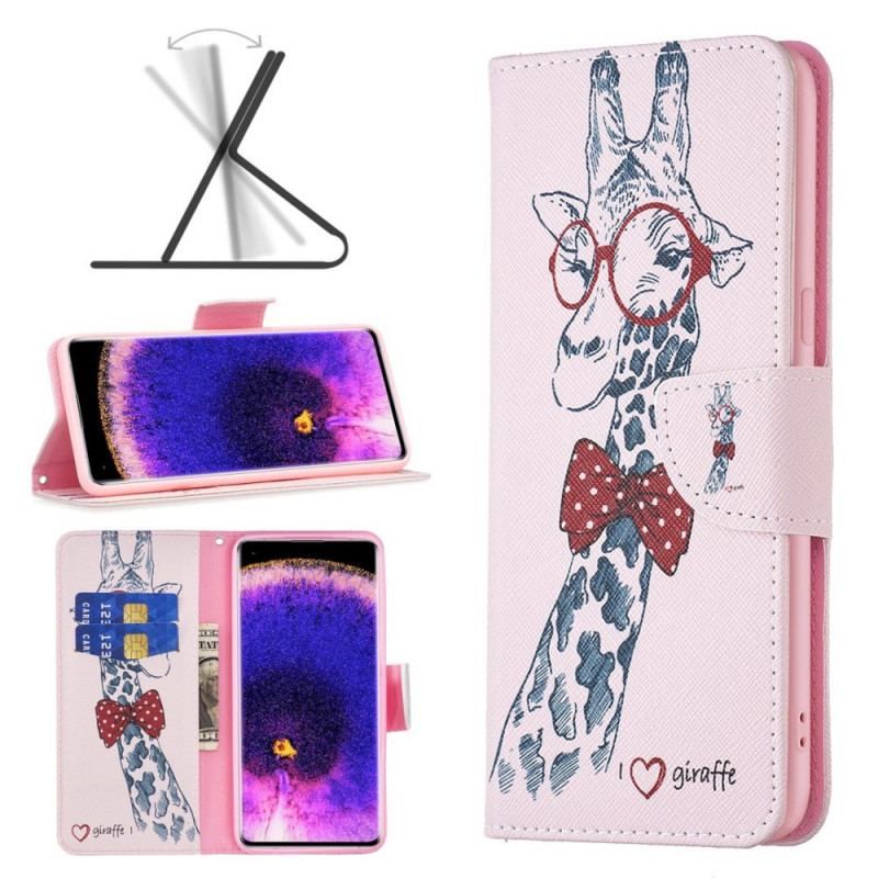 Housse Oppo Find X5 Girafe Intello