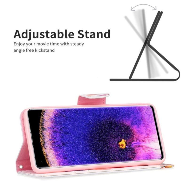 Housse Oppo Find X5 Papillons Aquarelle