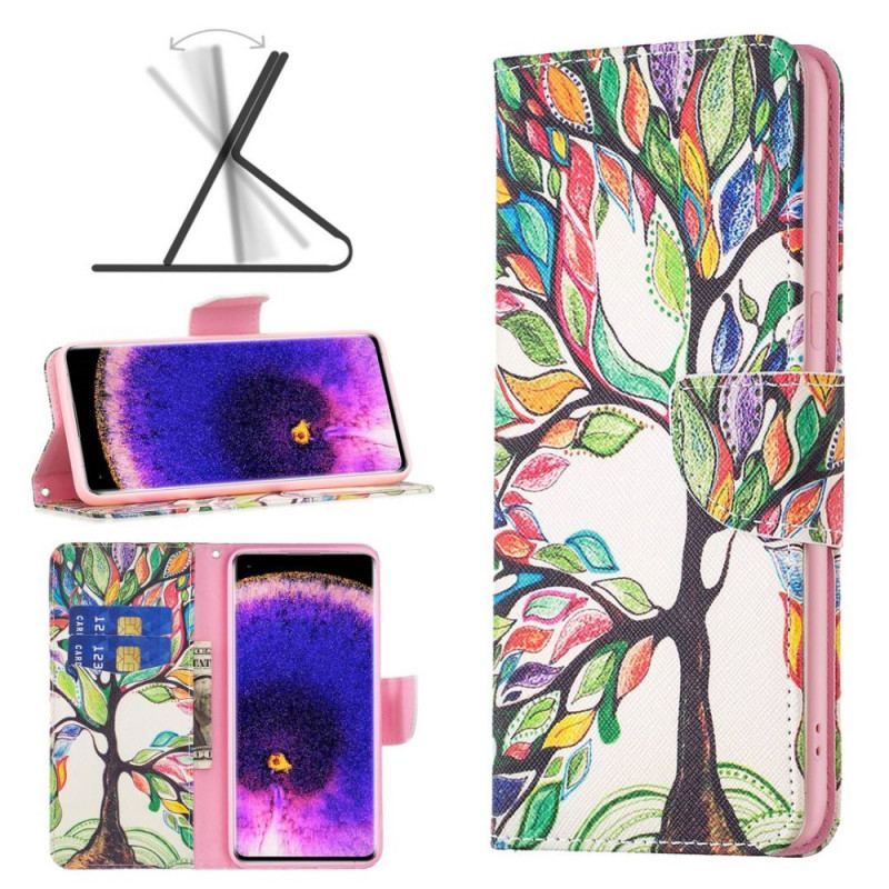 Housse Oppo Find X5 Peinture Arbre