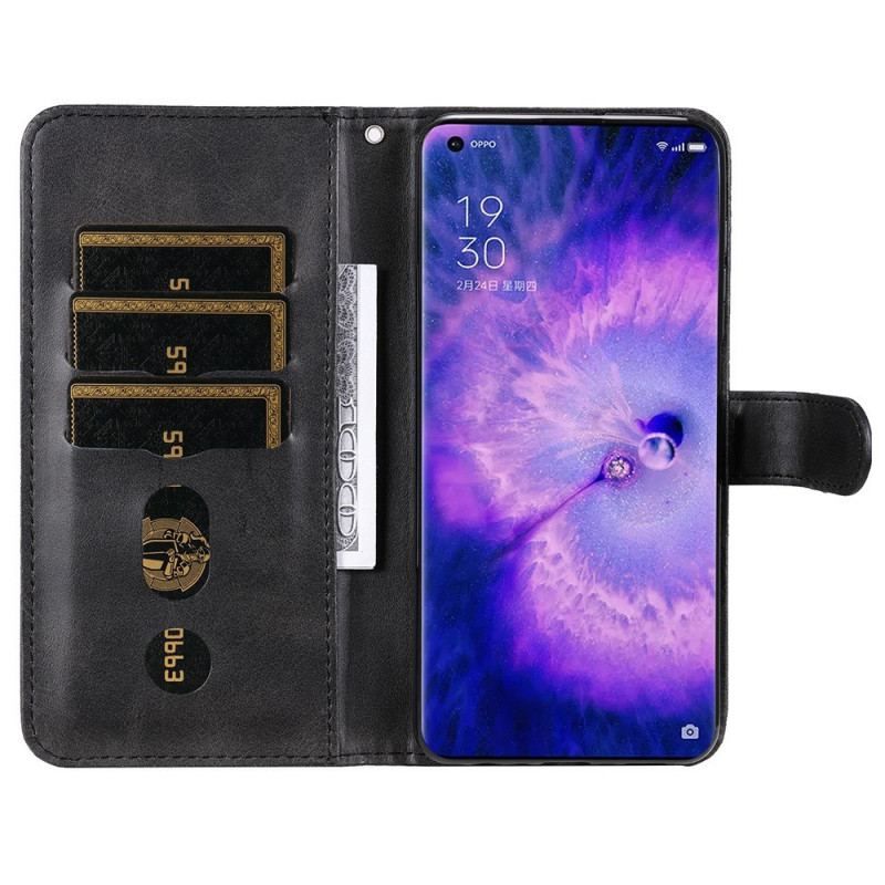 Housse Oppo Find X5 Porte-monnaie