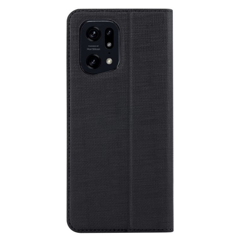 Housse Oppo Find X5 Pro Texture Tissu VILI