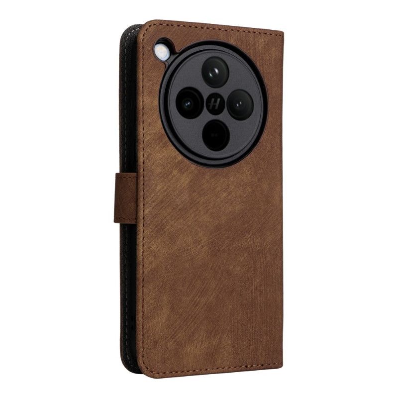 Housse Oppo Find X8 Effet Daim Protection RFID