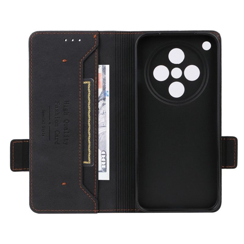 Housse Oppo Find X8 Effet Daim Vintage