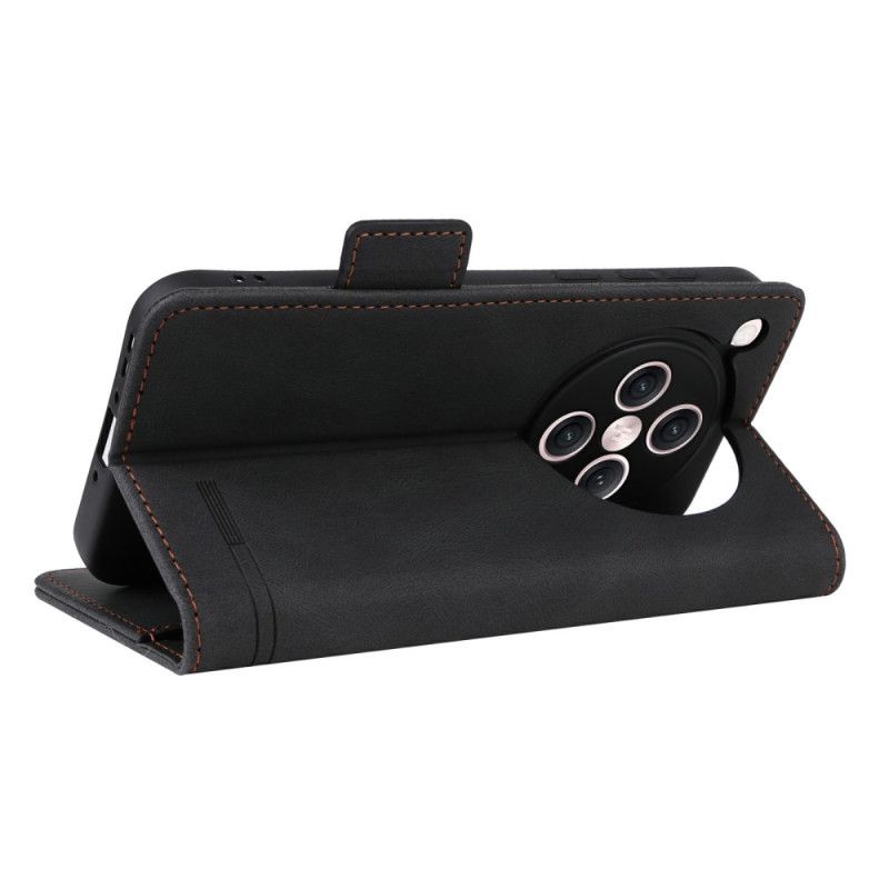 Housse Oppo Find X8 Effet Daim Vintage