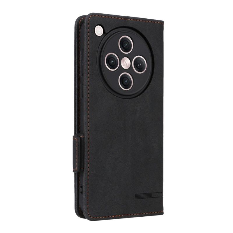 Housse Oppo Find X8 Effet Daim Vintage