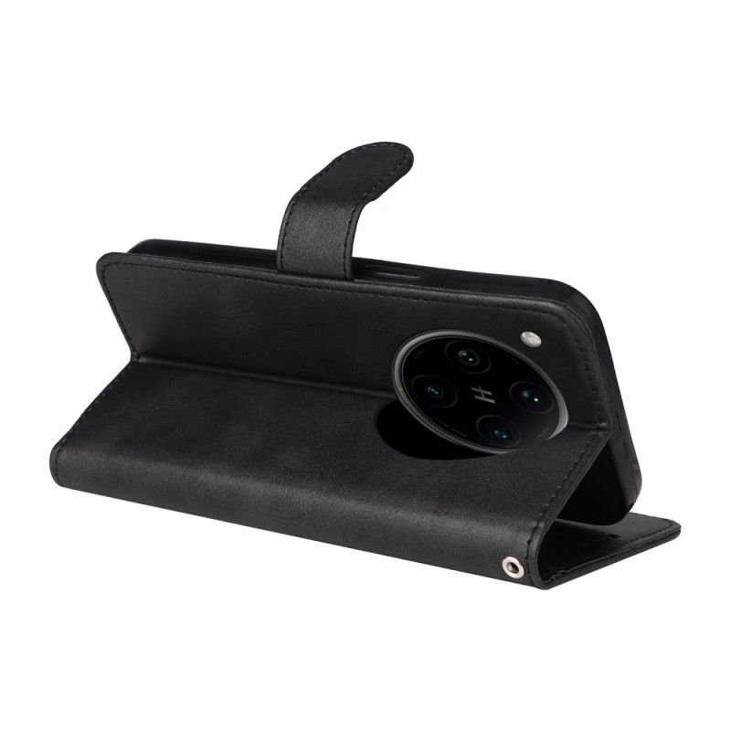 Housse Oppo Find X8 Pro Simili Cuir à Lanière