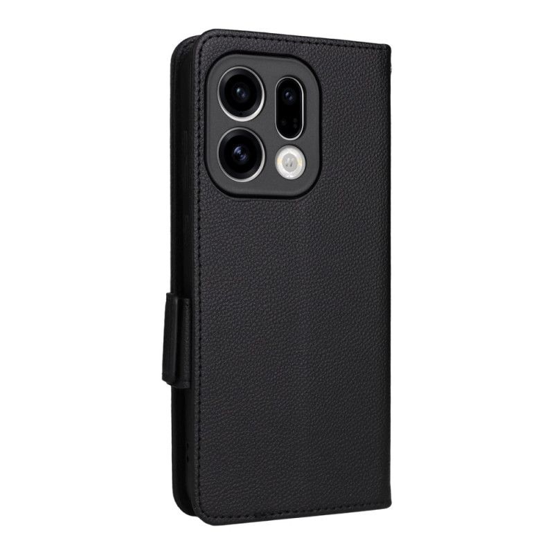 Housse Oppo Find X9 5G Simili Cuir à Lanière