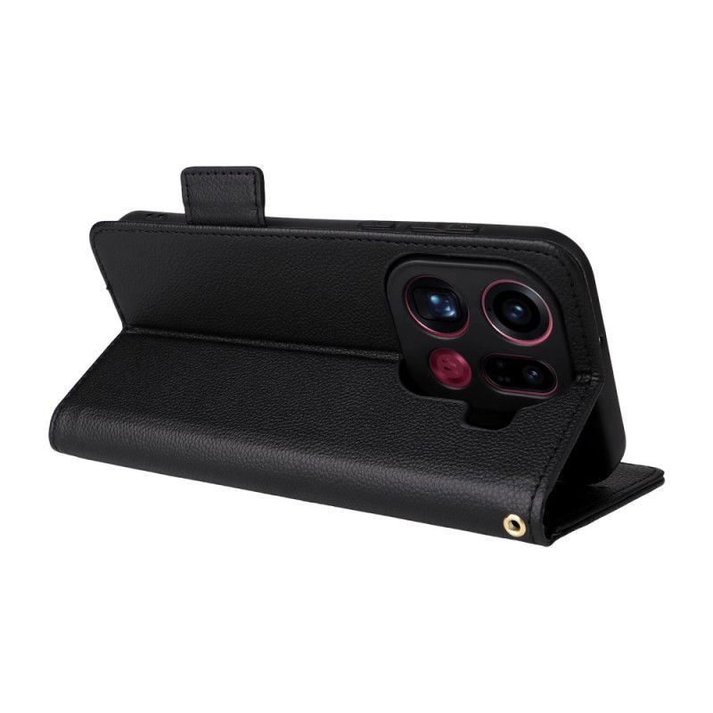 Housse Oppo Find X9 Pro 5G Simili Cuir à Lanière