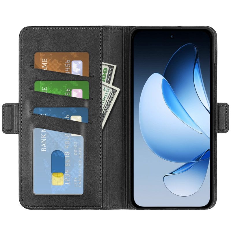 Housse Oppo Reno 13 5G Double Fermoir