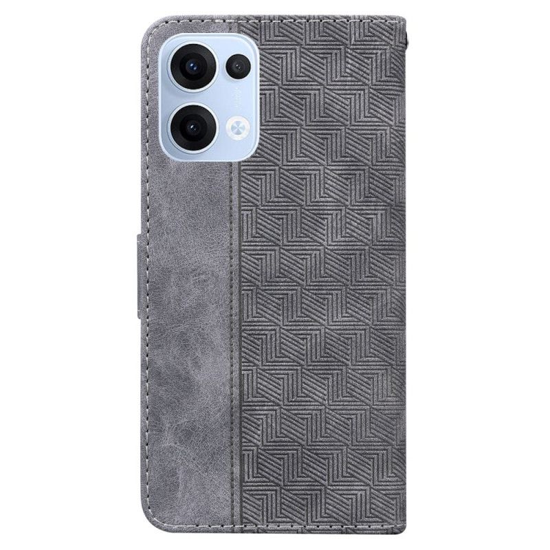 Housse Oppo Reno 13 5G Motif Tissé