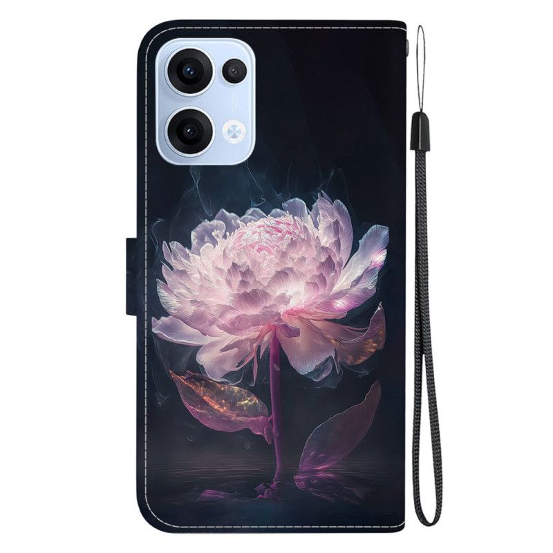 Housse Oppo Reno 13 5G Pivoine Violette